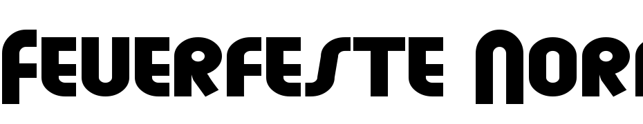 Feuerfeste Normal Font Download Free